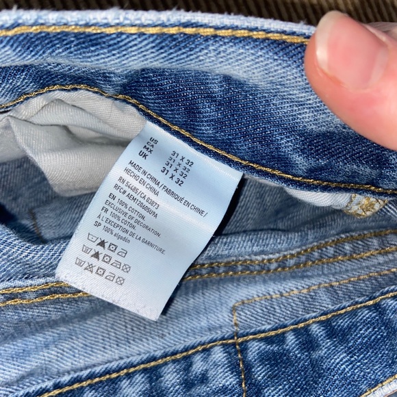 American eagle slim straight jeans men’s - Picture 5 of 5